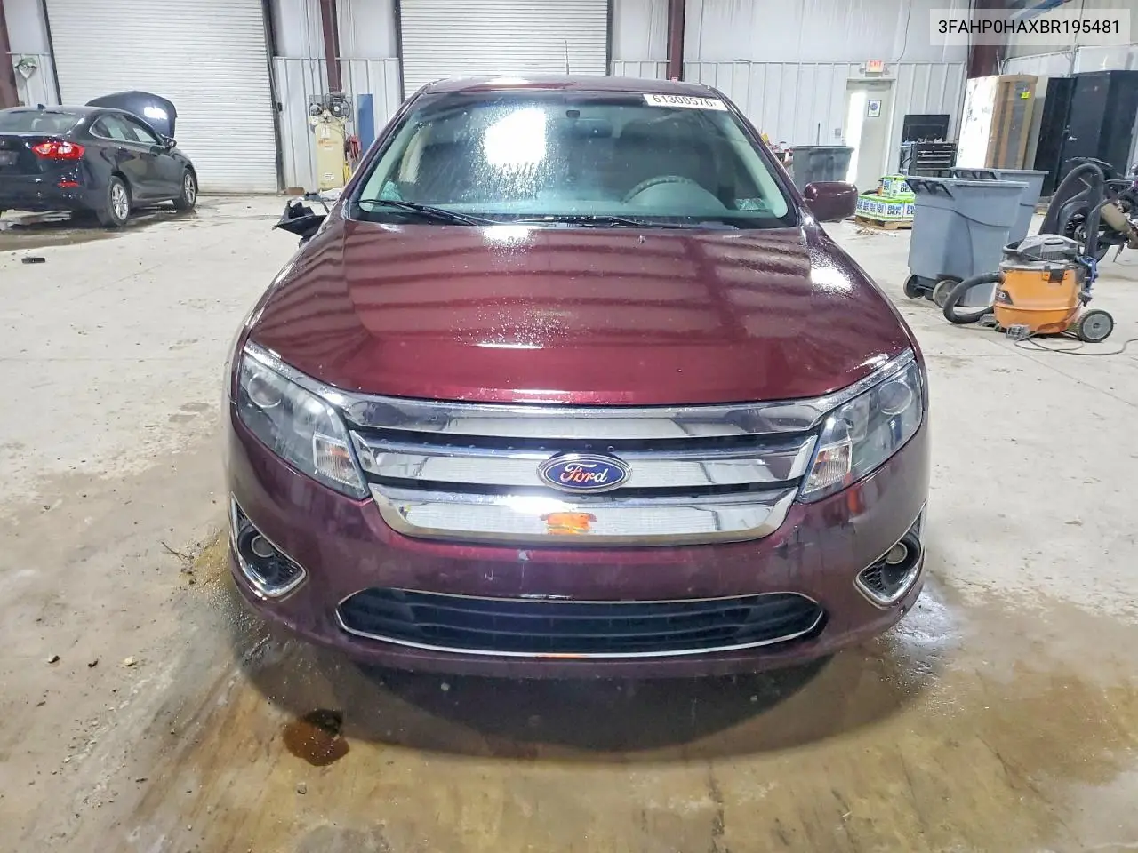 2011 Ford Fusion Se VIN: 3FAHP0HAXBR195481 Lot: 61308576