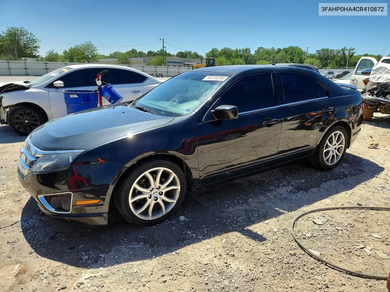 2012 Ford Fusion Se VIN: 3FAHP0HA4CR410872 Lot: 55236286