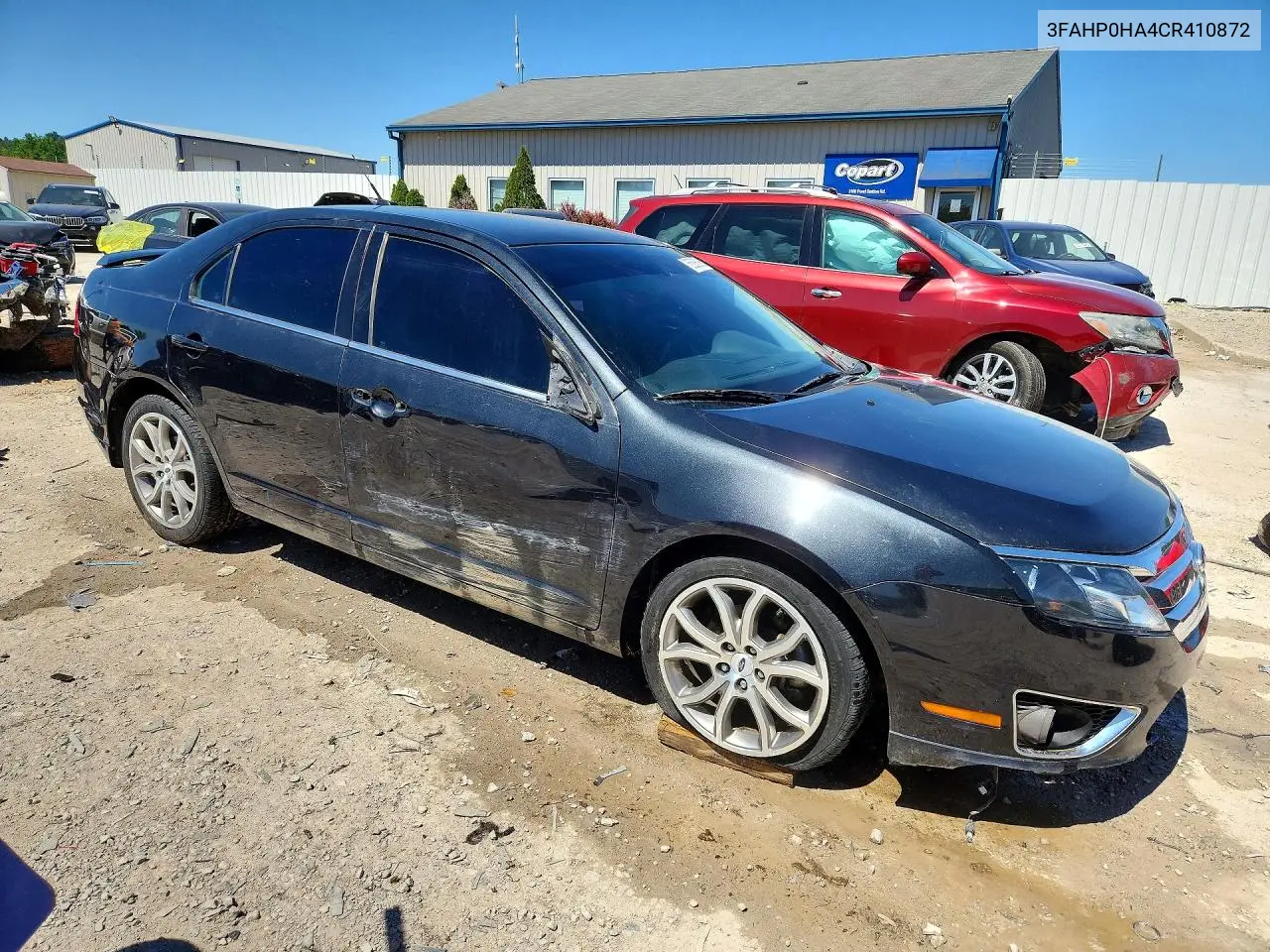 2012 Ford Fusion Se VIN: 3FAHP0HA4CR410872 Lot: 55236286