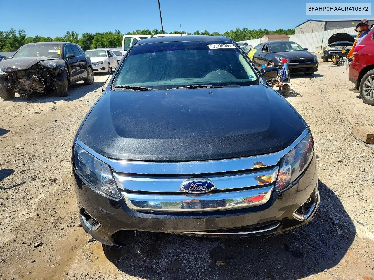 2012 Ford Fusion Se VIN: 3FAHP0HA4CR410872 Lot: 55236286