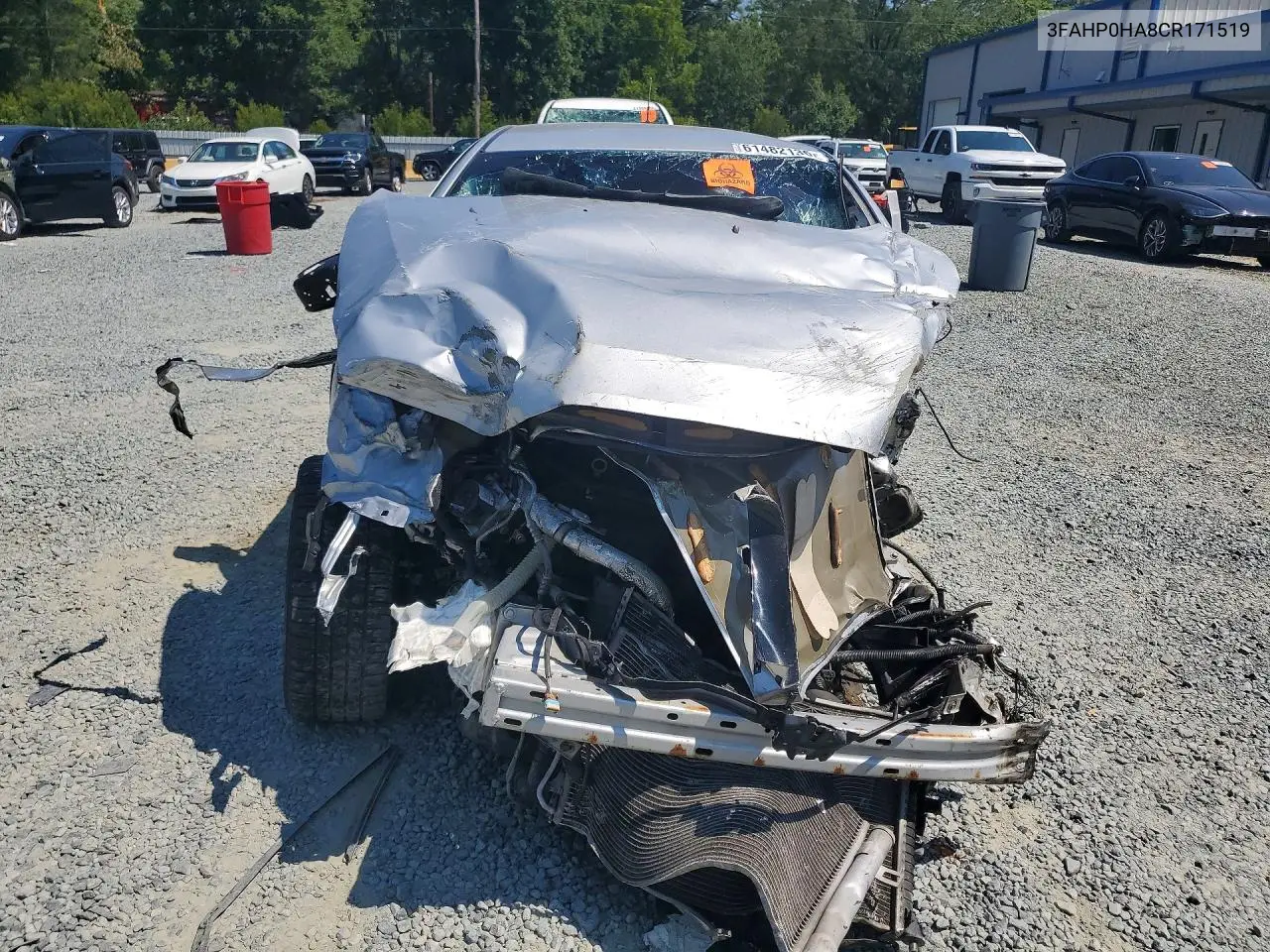3FAHP0HA8CR171519 2012 Ford Fusion Se