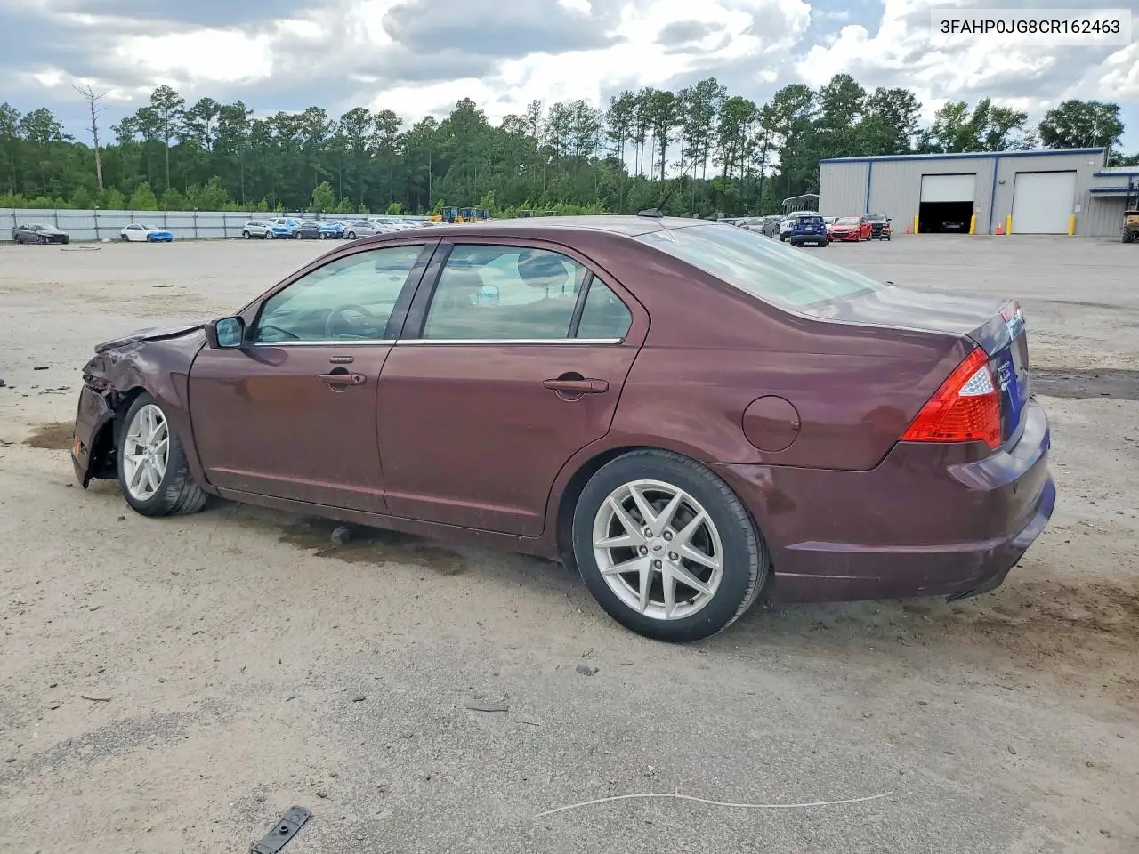 2012 Ford Fusion Sel VIN: 3FAHP0JG8CR162463 Lot: 61512596