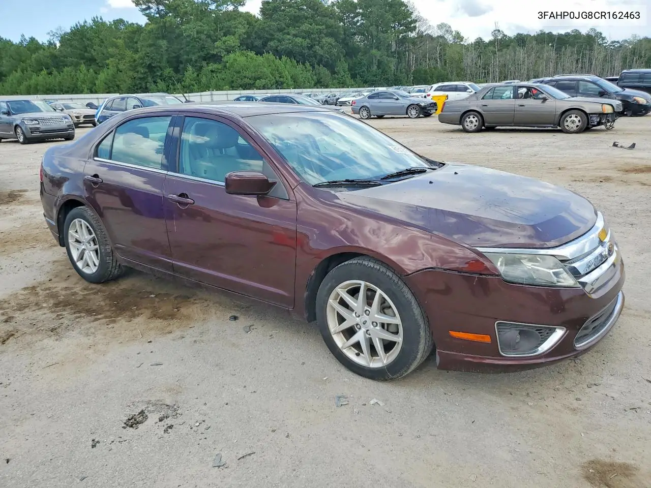 2012 Ford Fusion Sel VIN: 3FAHP0JG8CR162463 Lot: 61512596