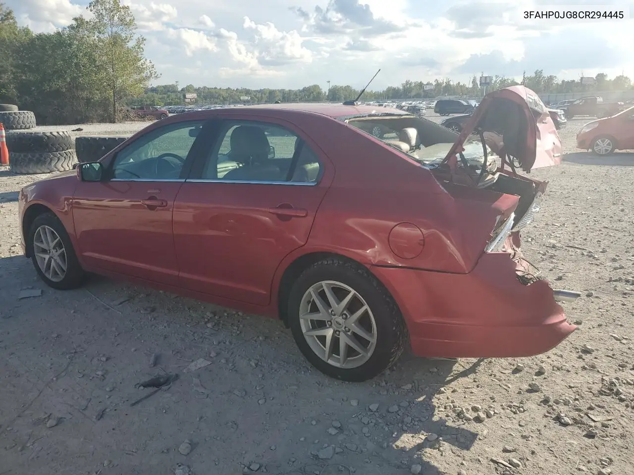 3FAHP0JG8CR294445 2012 Ford Fusion Sel