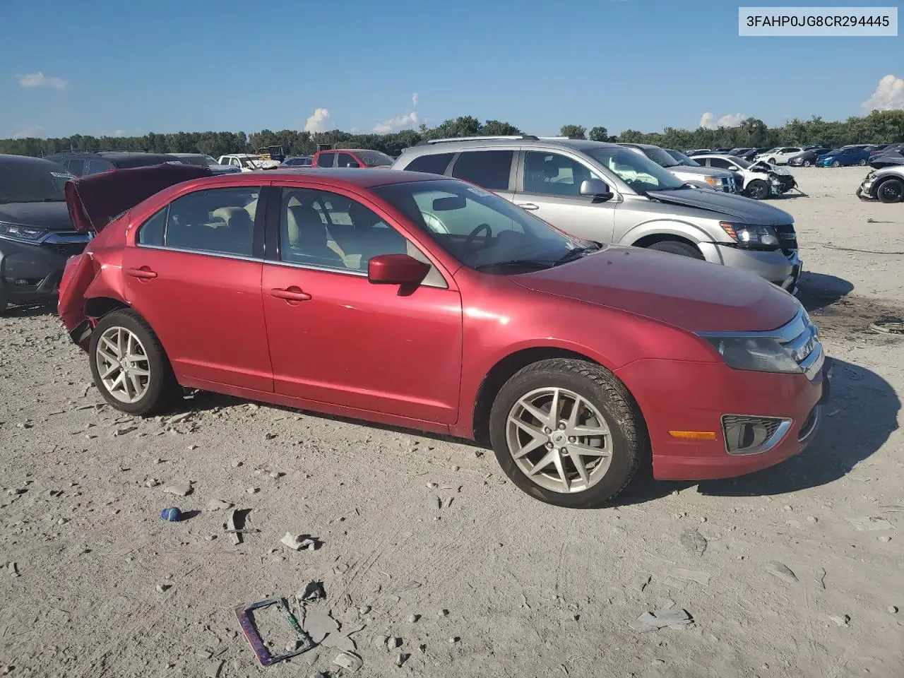 3FAHP0JG8CR294445 2012 Ford Fusion Sel