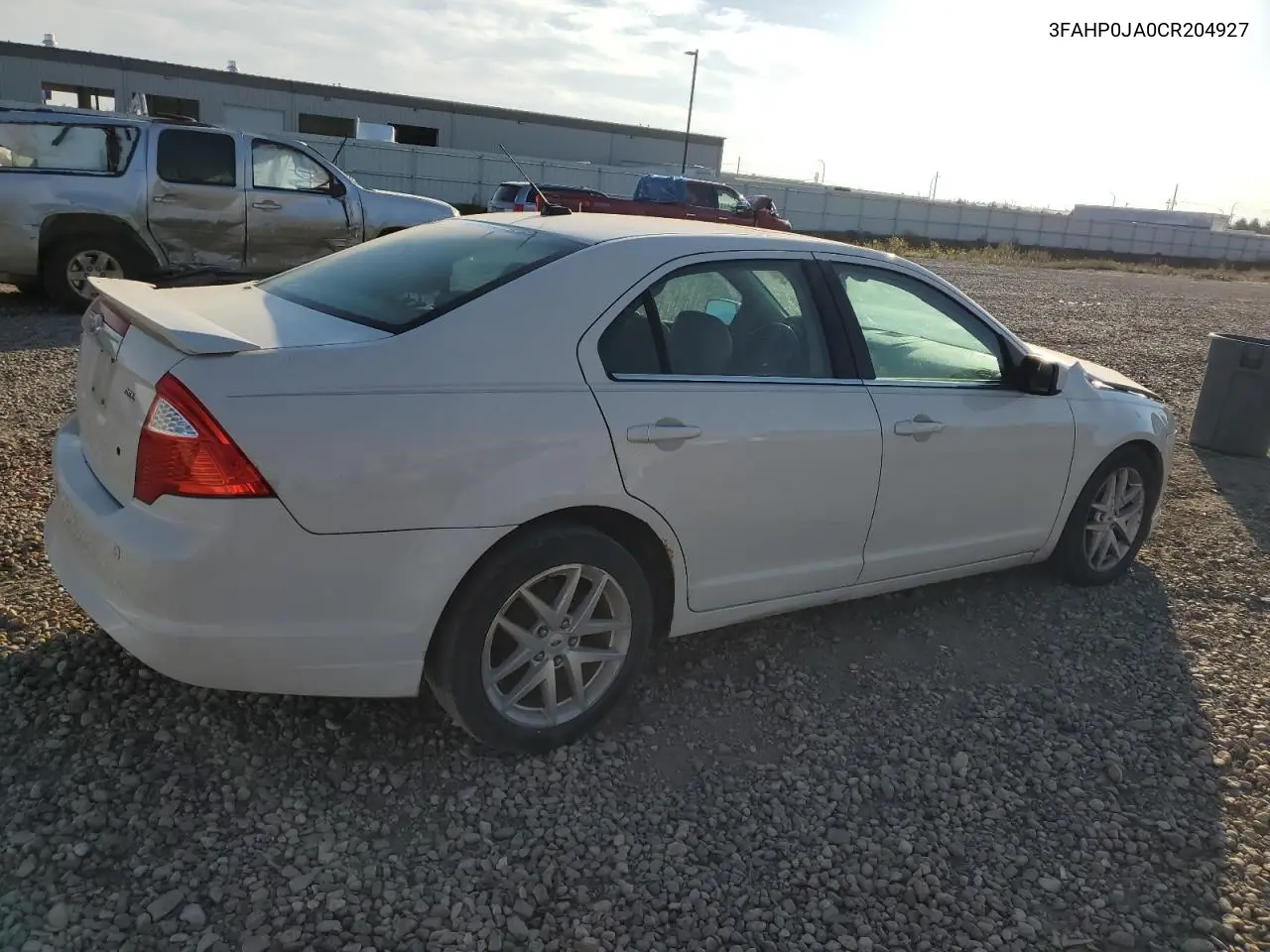 3FAHP0JA0CR204927 2012 Ford Fusion Sel