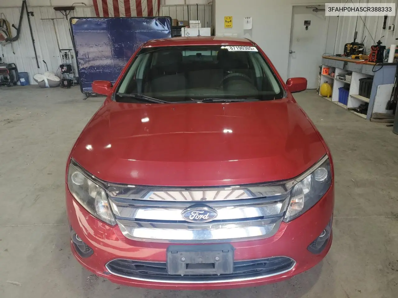3FAHP0HA5CR388333 2012 Ford Fusion Se