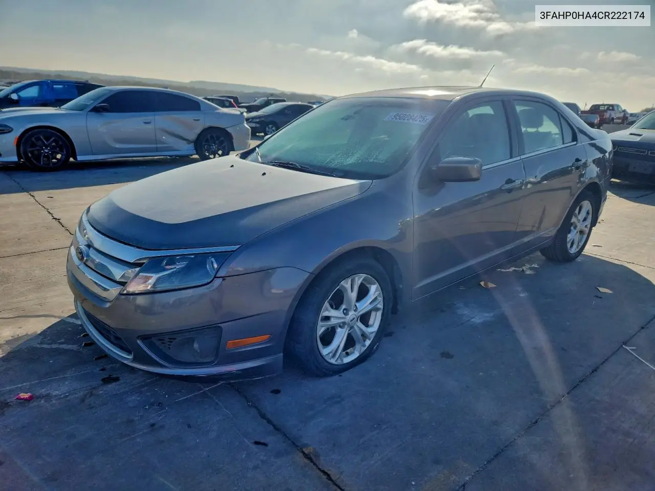 3FAHP0HA4CR222174 2012 Ford Fusion Se