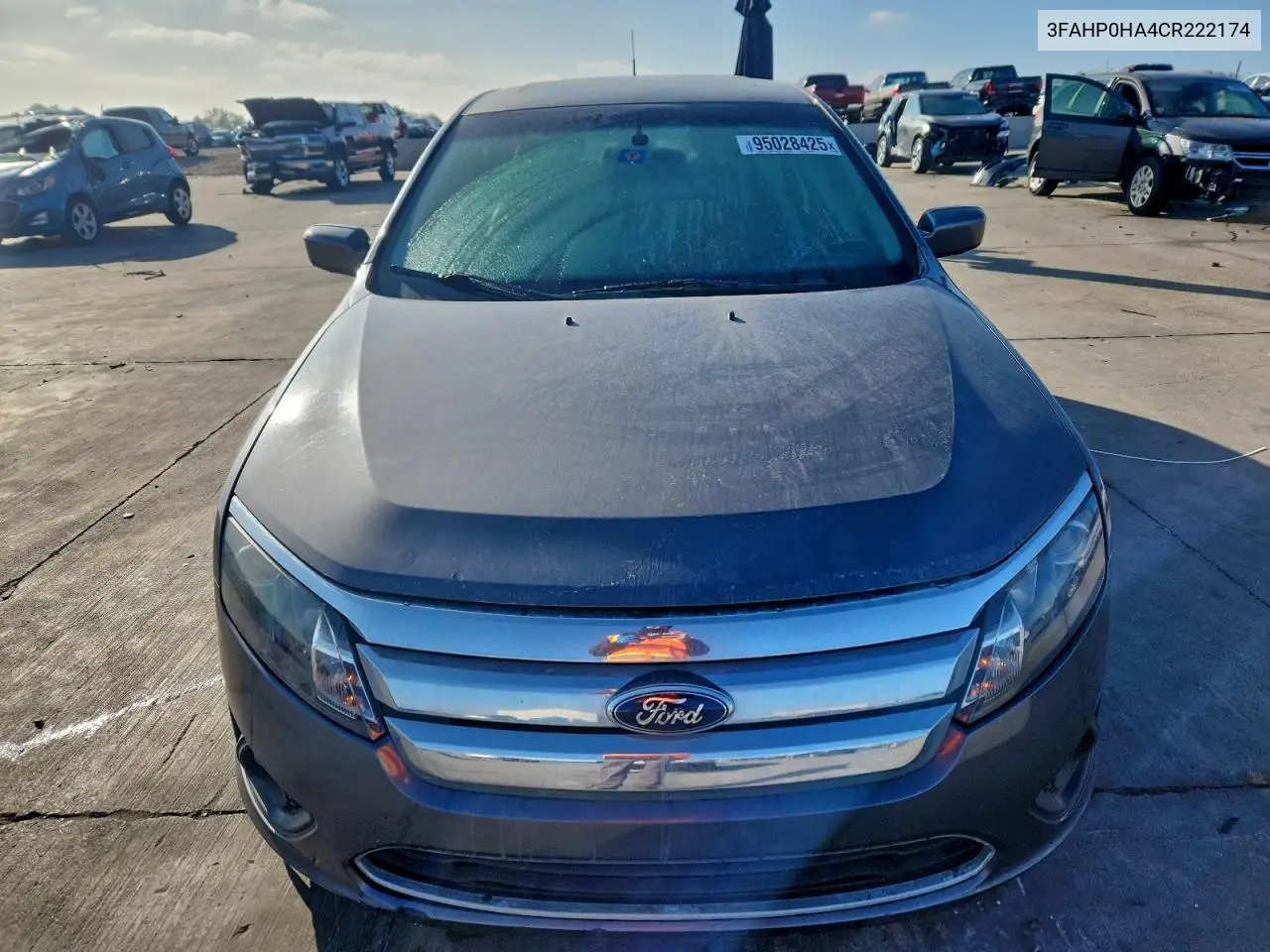 3FAHP0HA4CR222174 2012 Ford Fusion Se
