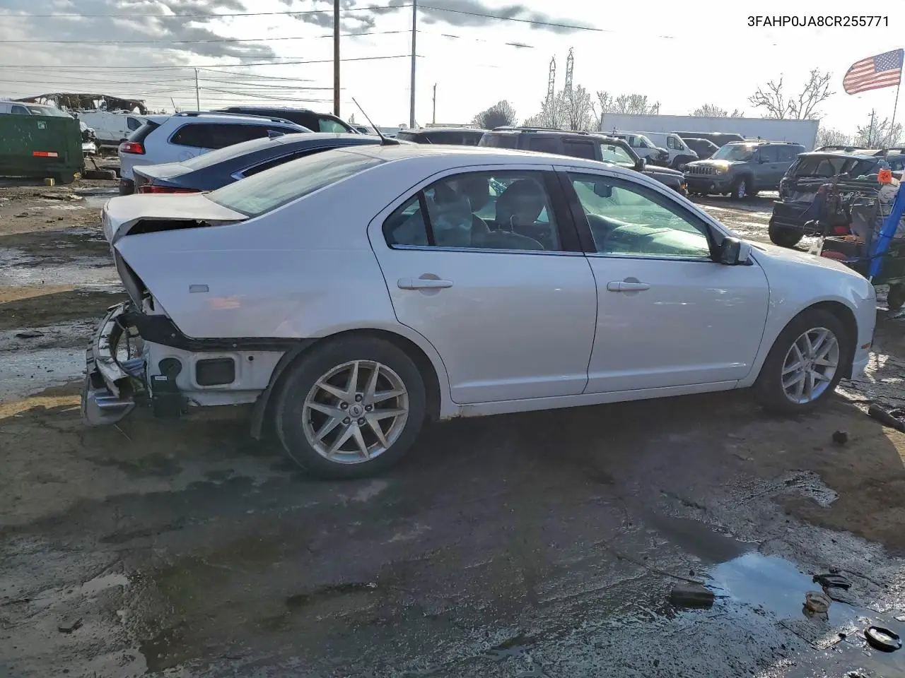 3FAHP0JA8CR255771 2012 Ford Fusion Sel