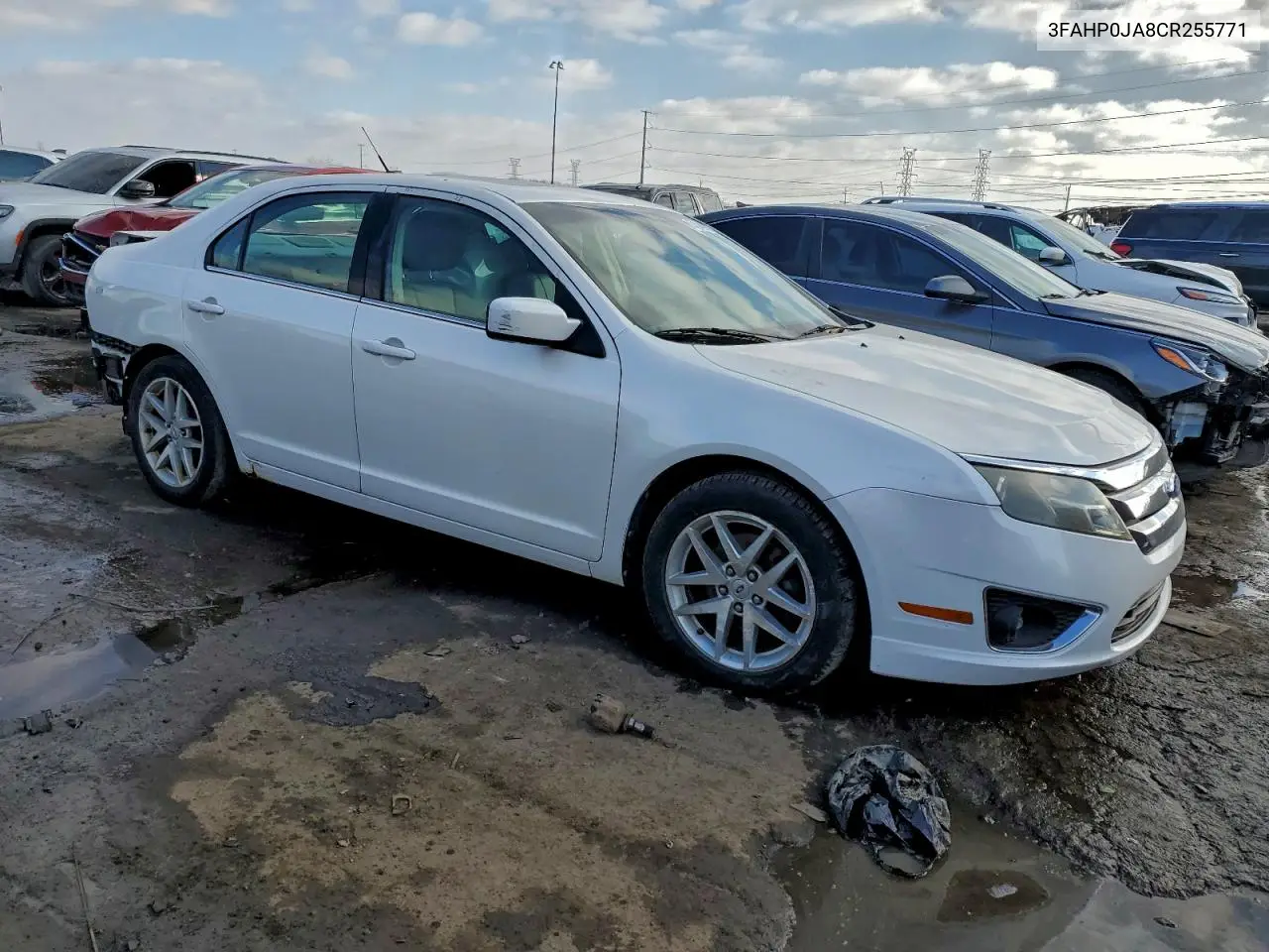 3FAHP0JA8CR255771 2012 Ford Fusion Sel