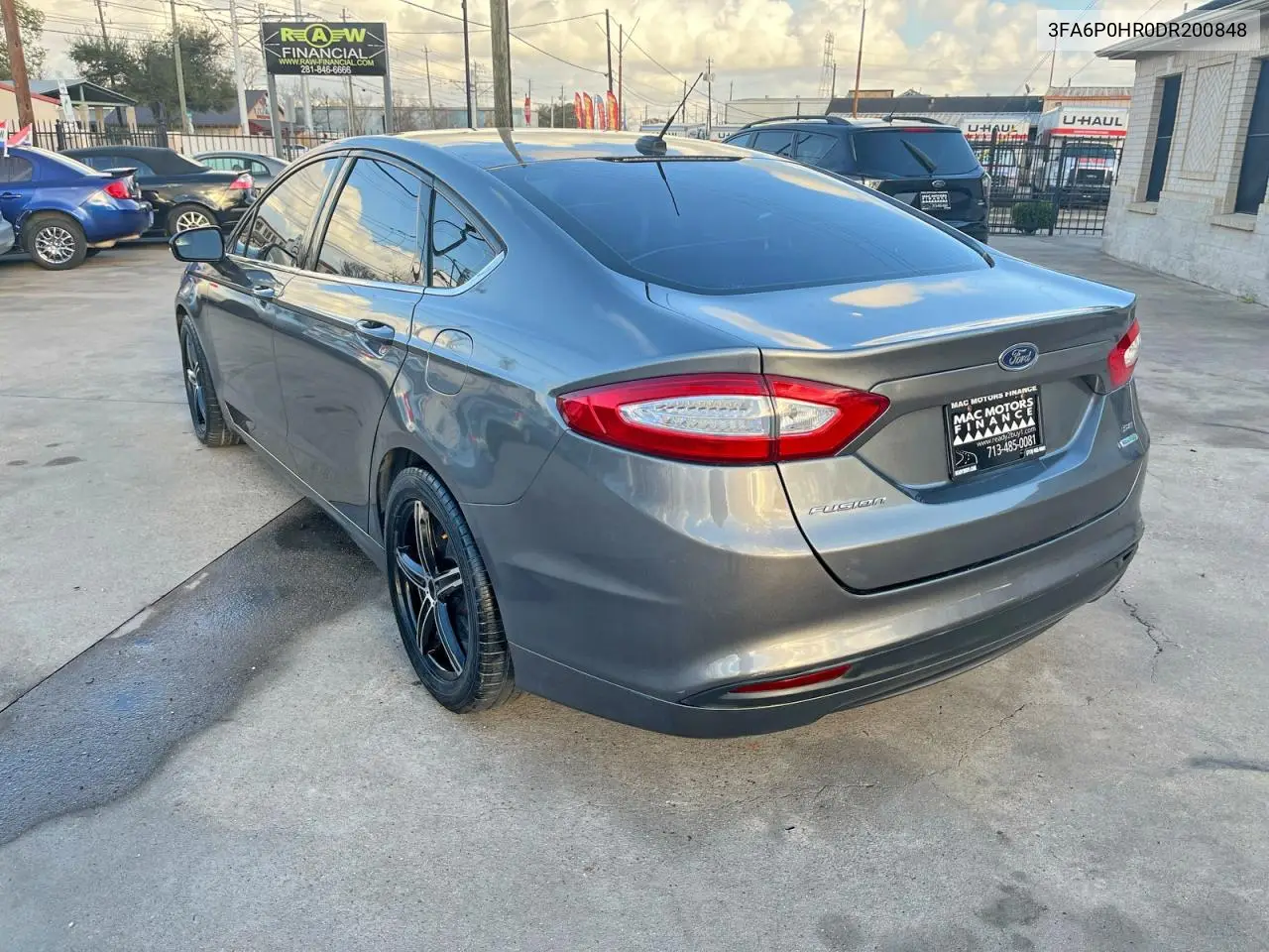 3FA6P0HR0DR200848 2013 Ford Fusion Se