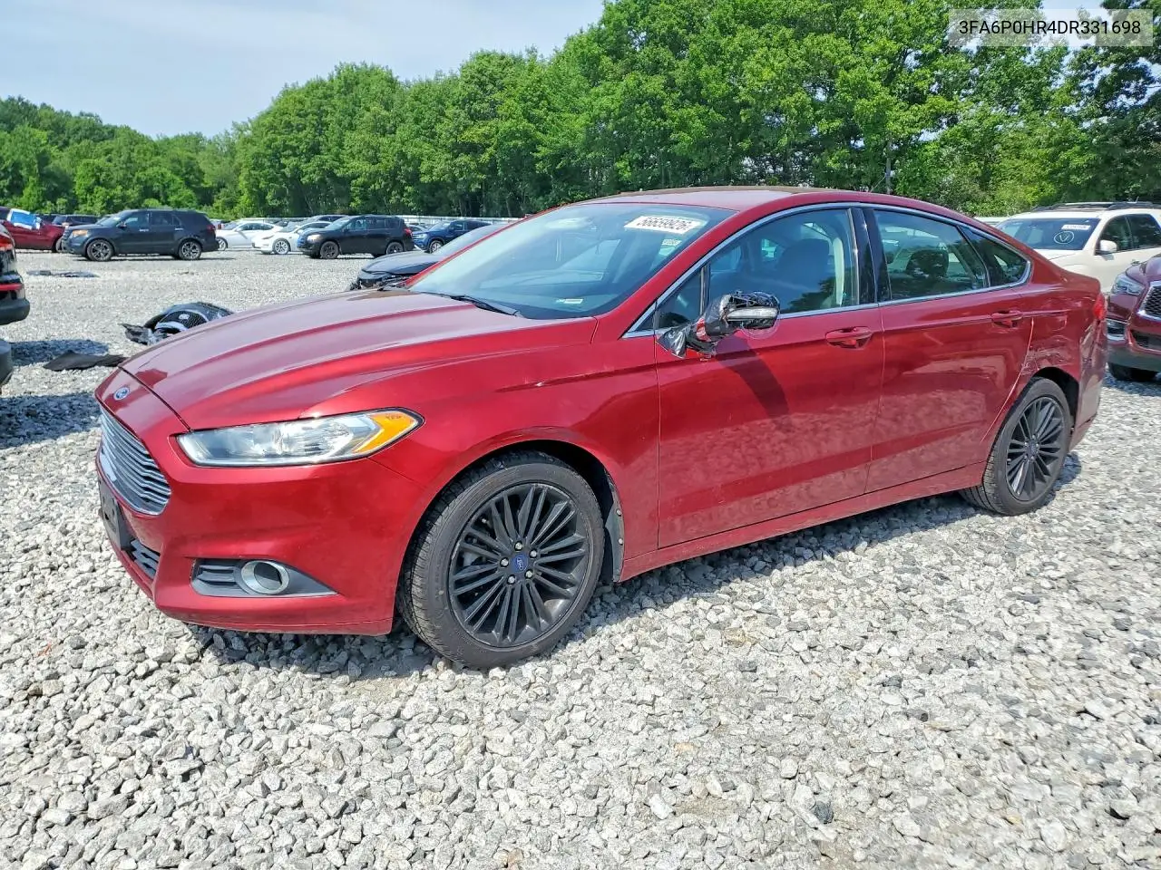2013 Ford Fusion Se VIN: 3FA6P0HR4DR331698 Lot: 56659926