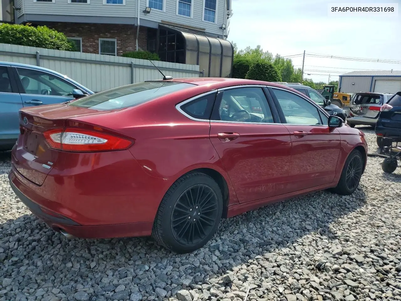 2013 Ford Fusion Se VIN: 3FA6P0HR4DR331698 Lot: 56659926