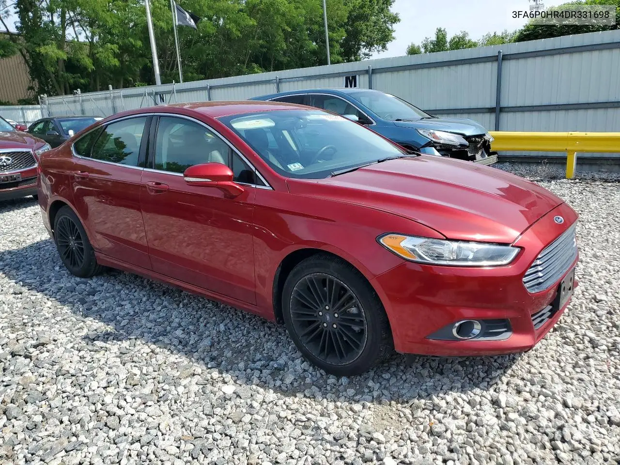 2013 Ford Fusion Se VIN: 3FA6P0HR4DR331698 Lot: 56659926