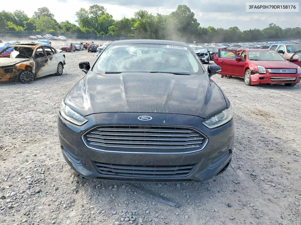 2013 Ford Fusion Se VIN: 3FA6P0H79DR158176 Lot: 56865006