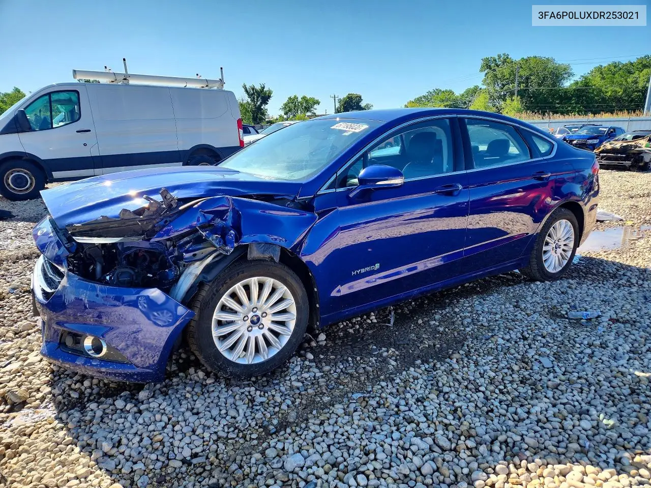 2013 Ford Fusion Se Hybrid VIN: 3FA6P0LUXDR253021 Lot: 57195036