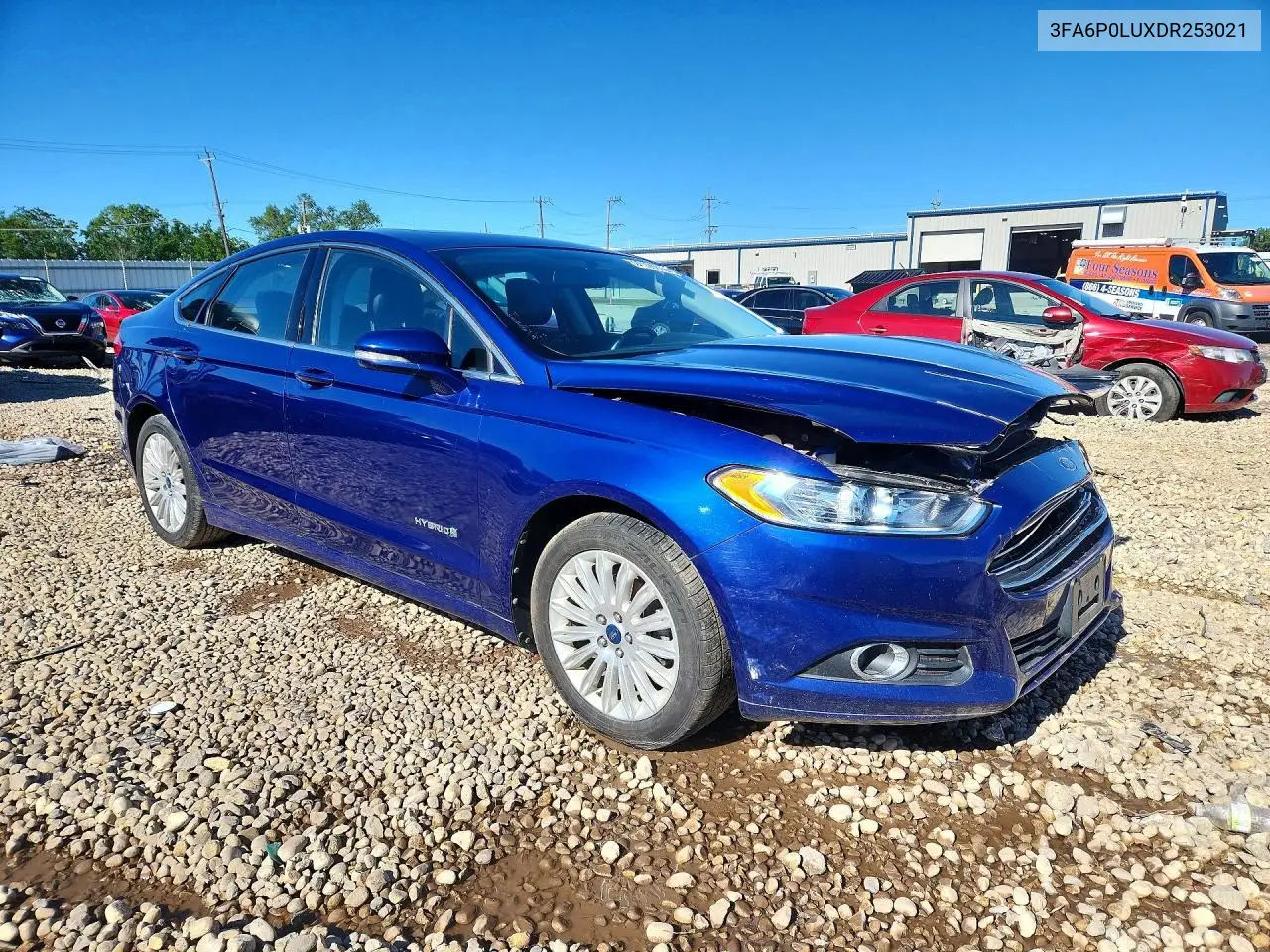 2013 Ford Fusion Se Hybrid VIN: 3FA6P0LUXDR253021 Lot: 57195036