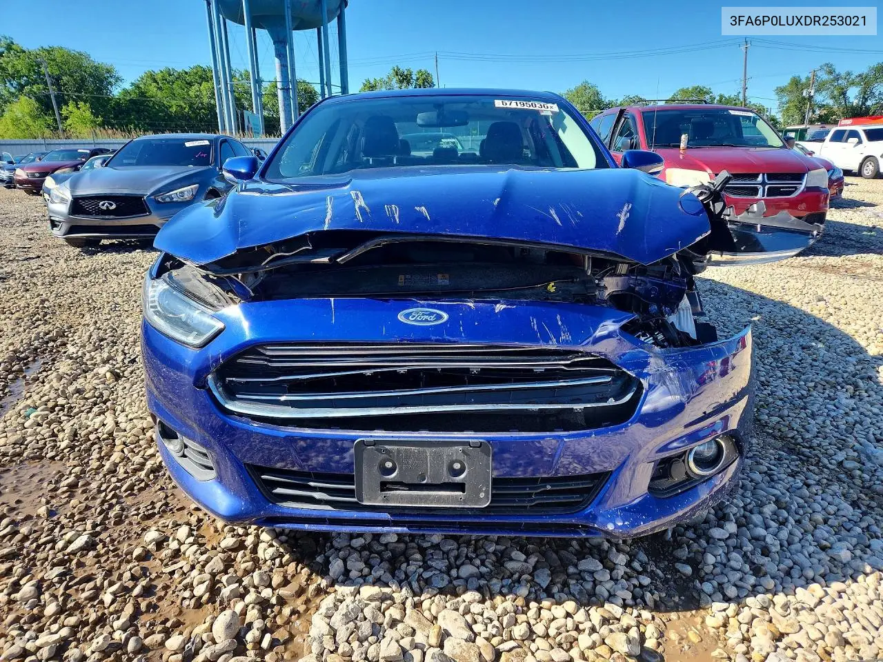 2013 Ford Fusion Se Hybrid VIN: 3FA6P0LUXDR253021 Lot: 57195036