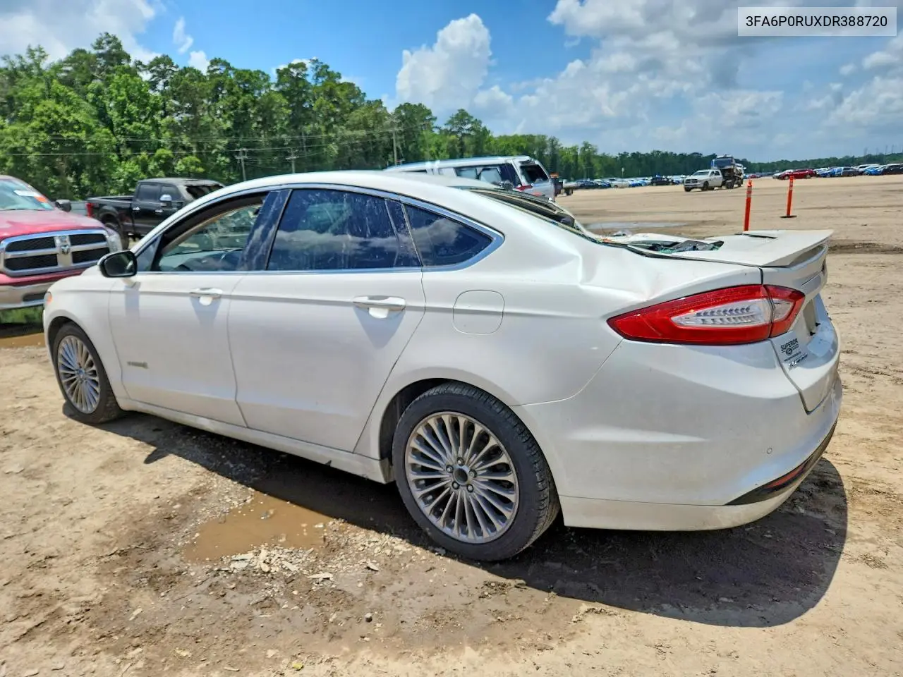 2013 Ford Fusion Titanium Hev VIN: 3FA6P0RUXDR388720 Lot: 58216106