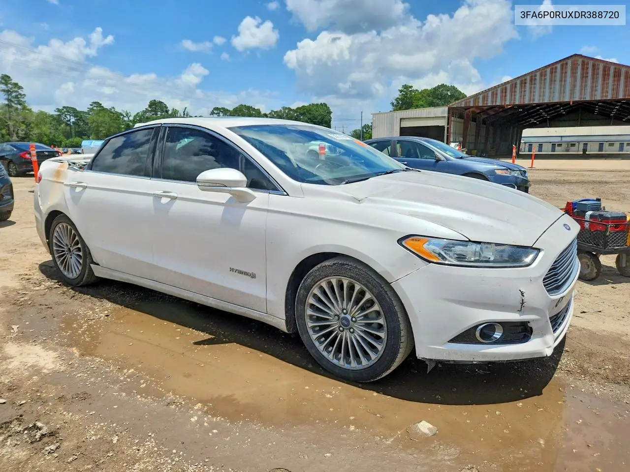 2013 Ford Fusion Titanium Hev VIN: 3FA6P0RUXDR388720 Lot: 58216106