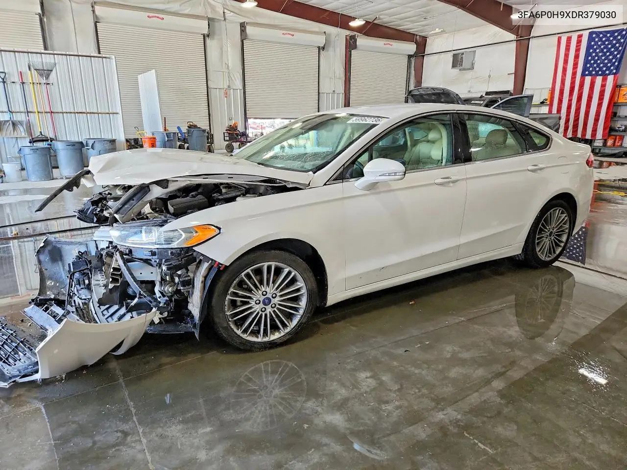2013 Ford Fusion Se VIN: 3FA6P0H9XDR379030 Lot: 59962736