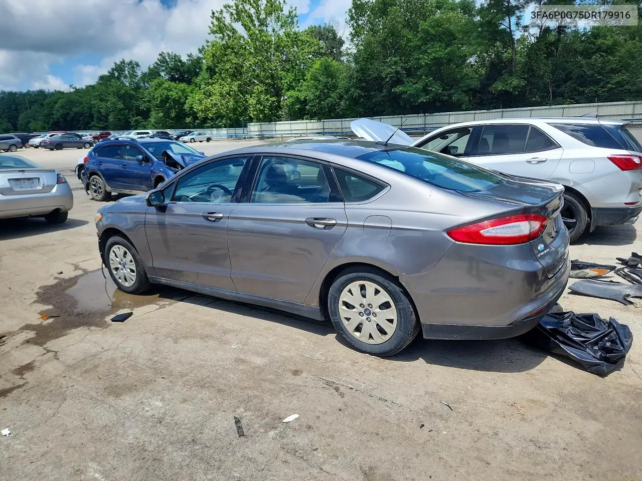 2013 Ford Fusion S VIN: 3FA6P0G75DR179916 Lot: 60305066