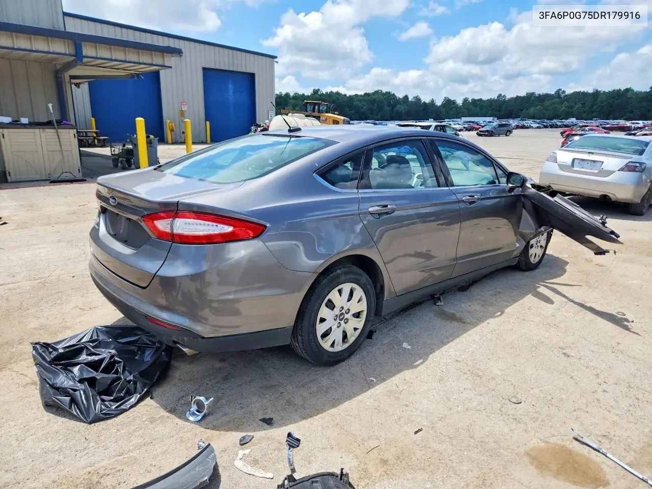 2013 Ford Fusion S VIN: 3FA6P0G75DR179916 Lot: 60305066