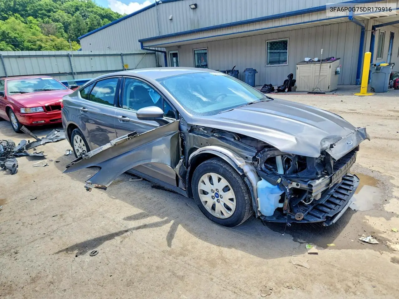 2013 Ford Fusion S VIN: 3FA6P0G75DR179916 Lot: 60305066