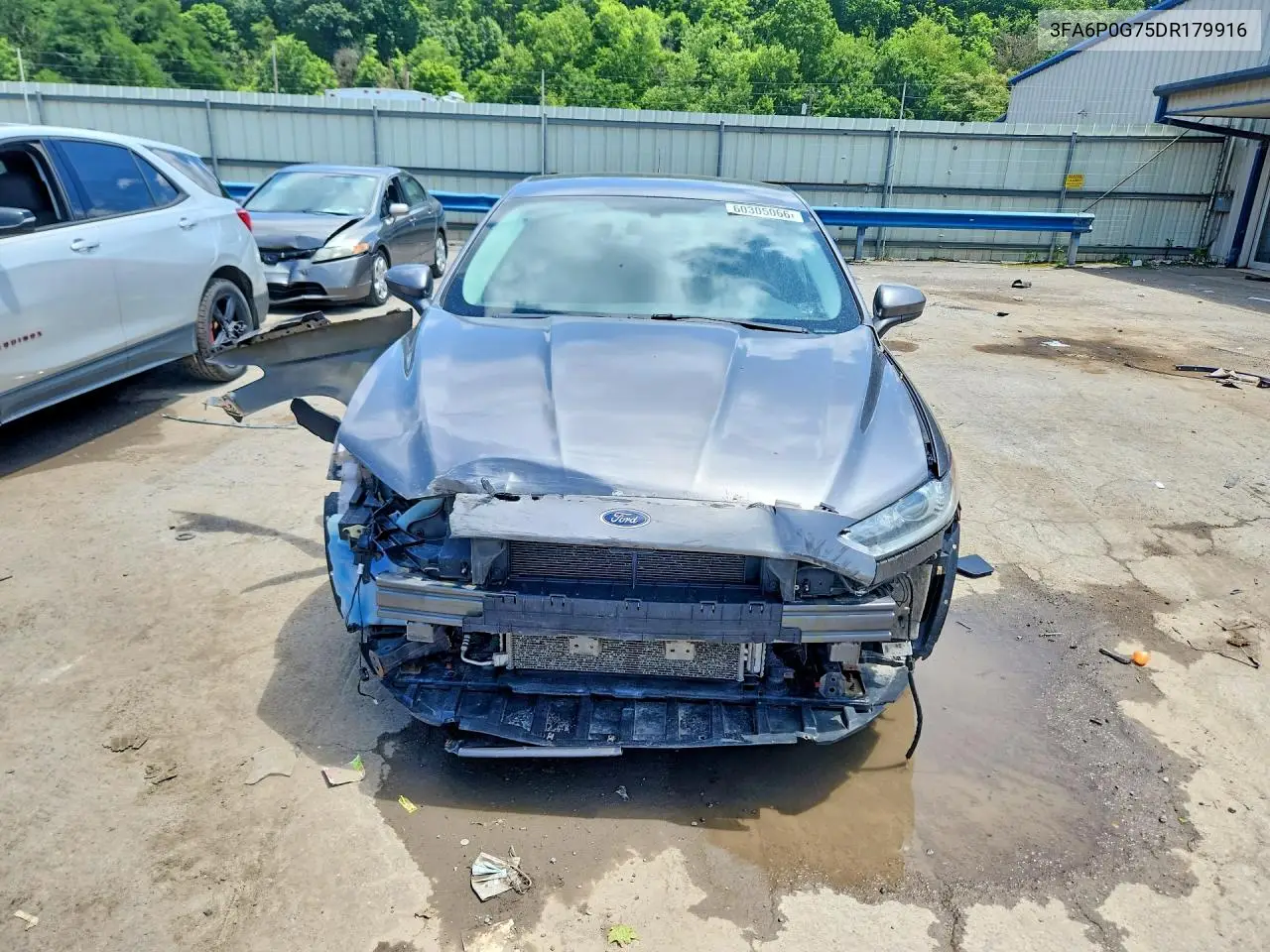2013 Ford Fusion S VIN: 3FA6P0G75DR179916 Lot: 60305066