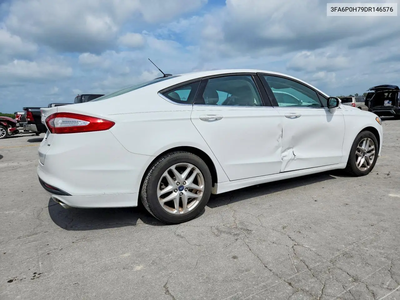 2013 Ford Fusion Se VIN: 3FA6P0H79DR146576 Lot: 61011886