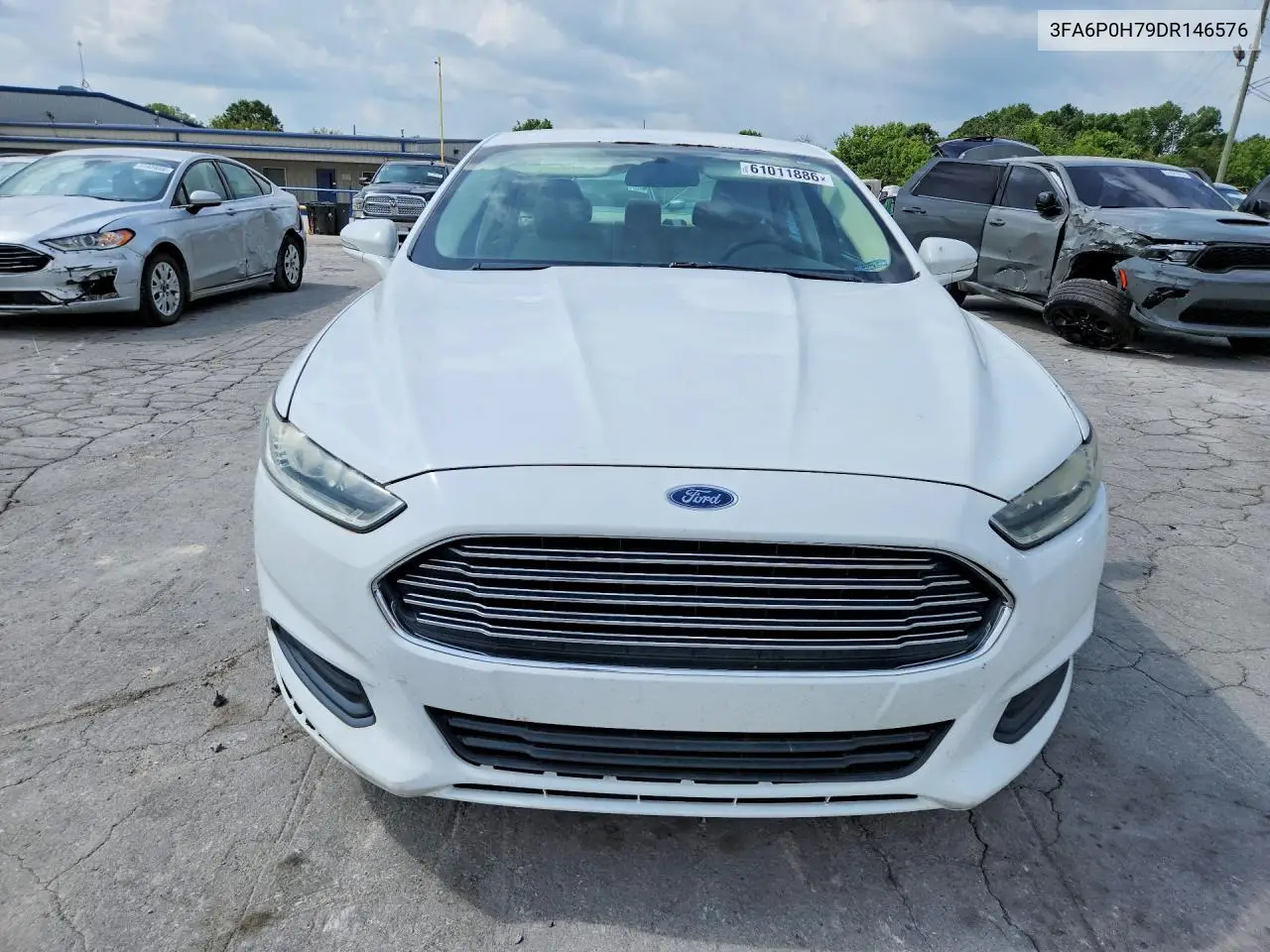 2013 Ford Fusion Se VIN: 3FA6P0H79DR146576 Lot: 61011886