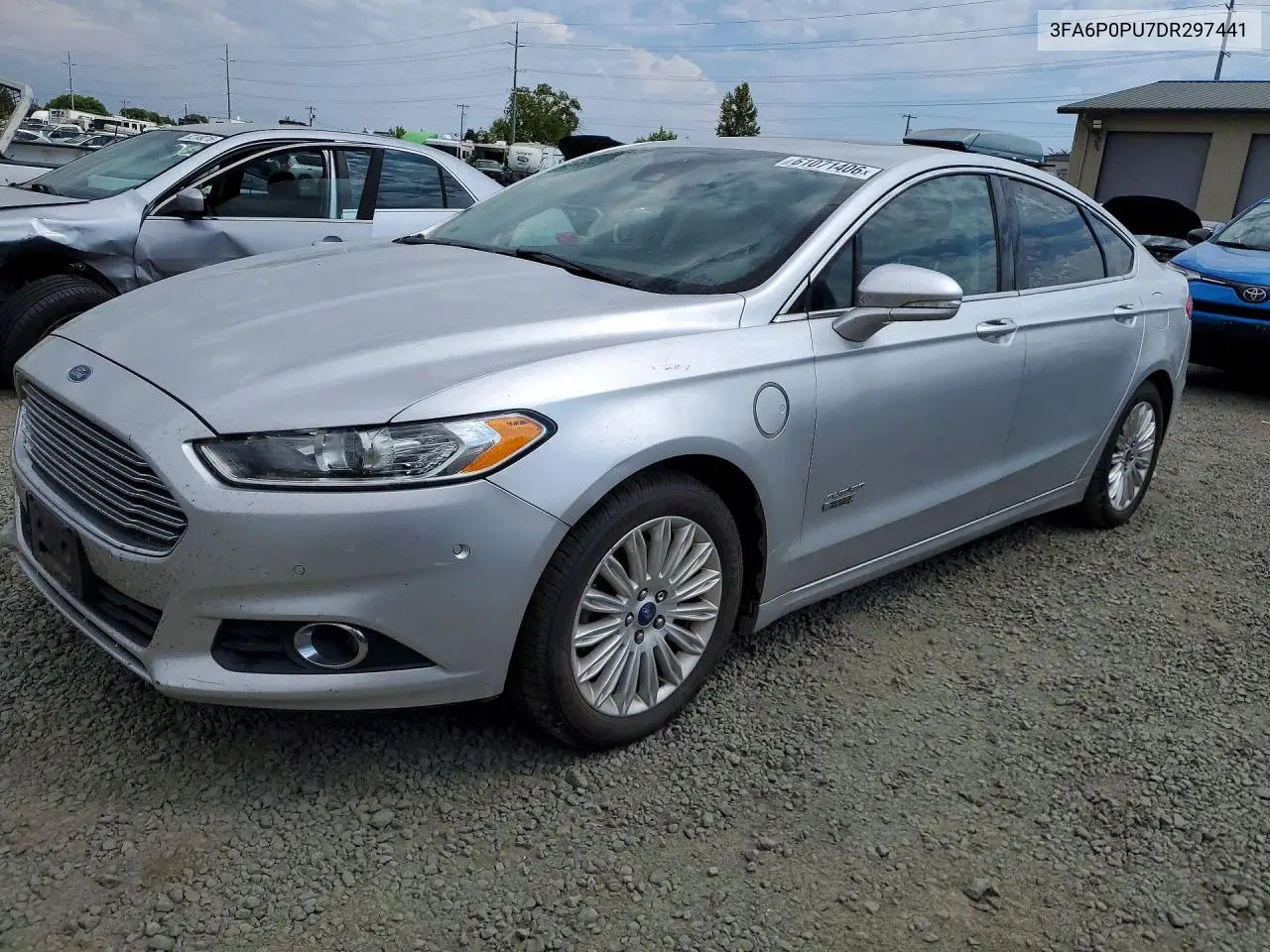 2013 Ford Fusion Se Phev VIN: 3FA6P0PU7DR297441 Lot: 61071406