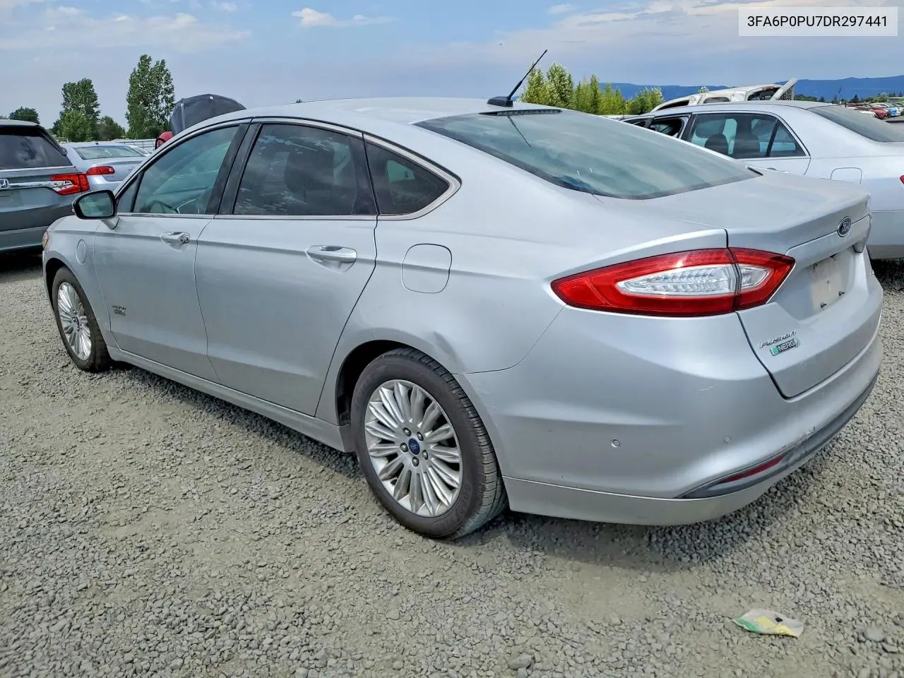 2013 Ford Fusion Se Phev VIN: 3FA6P0PU7DR297441 Lot: 61071406