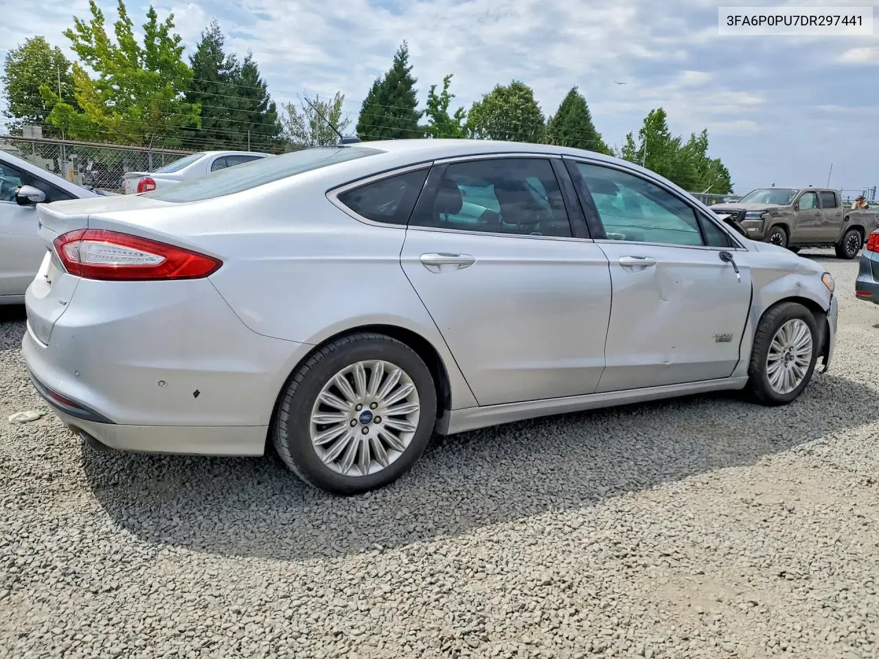 2013 Ford Fusion Se Phev VIN: 3FA6P0PU7DR297441 Lot: 61071406