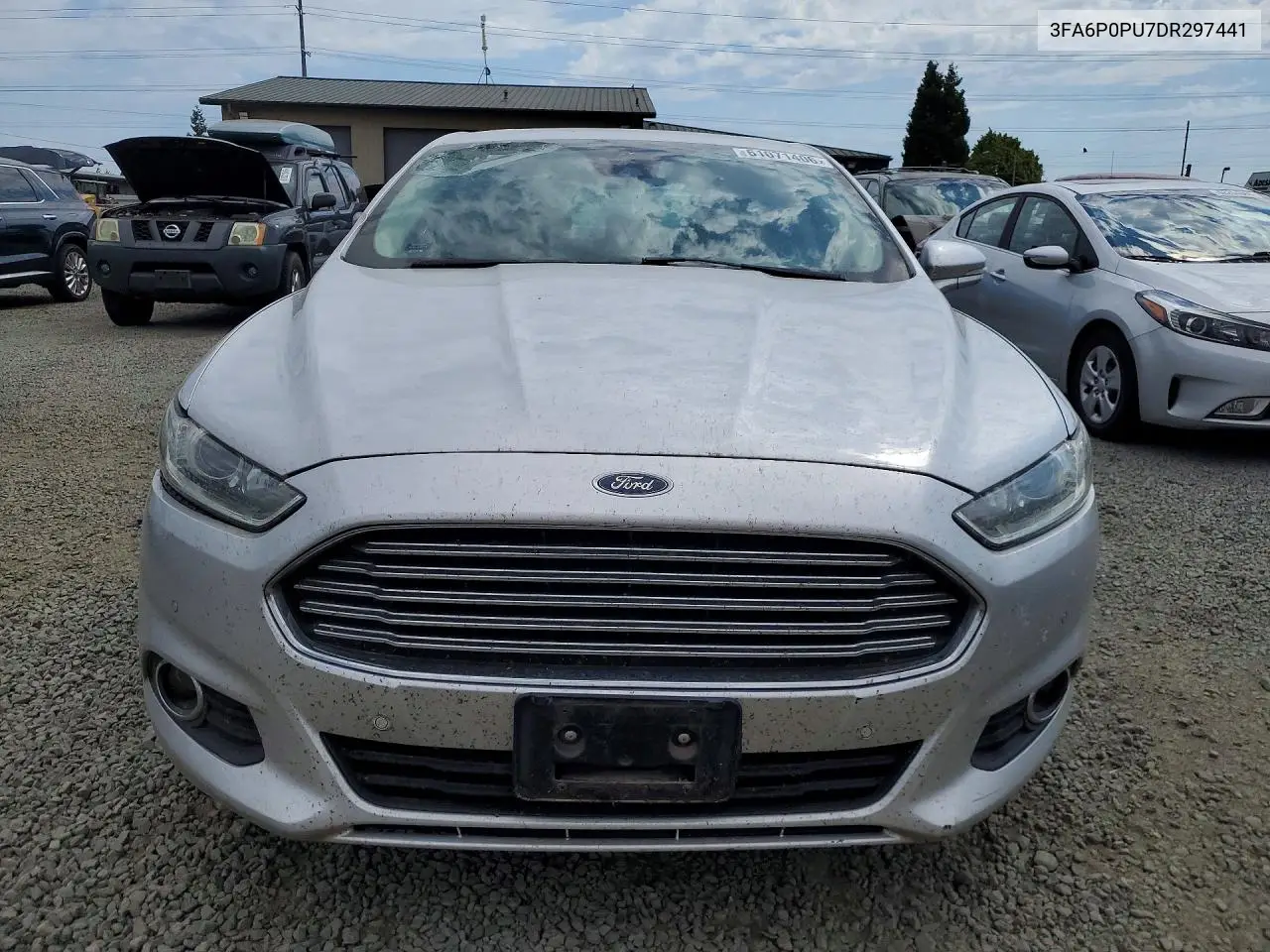 2013 Ford Fusion Se Phev VIN: 3FA6P0PU7DR297441 Lot: 61071406