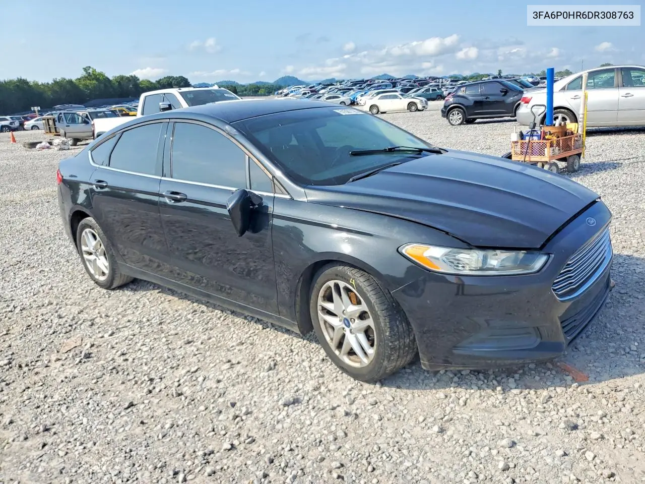 2013 Ford Fusion Se VIN: 3FA6P0HR6DR308763 Lot: 61501126