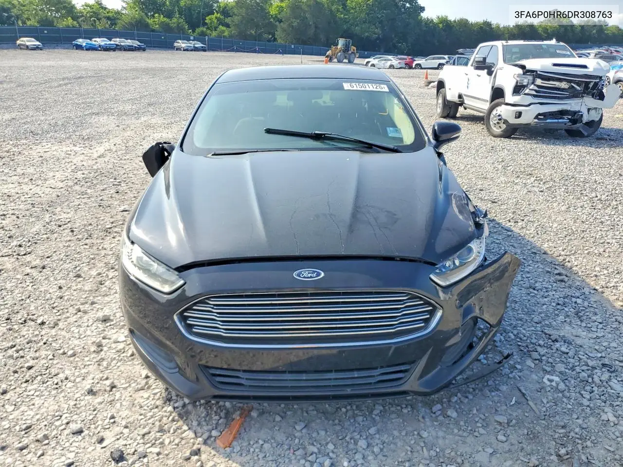 2013 Ford Fusion Se VIN: 3FA6P0HR6DR308763 Lot: 61501126