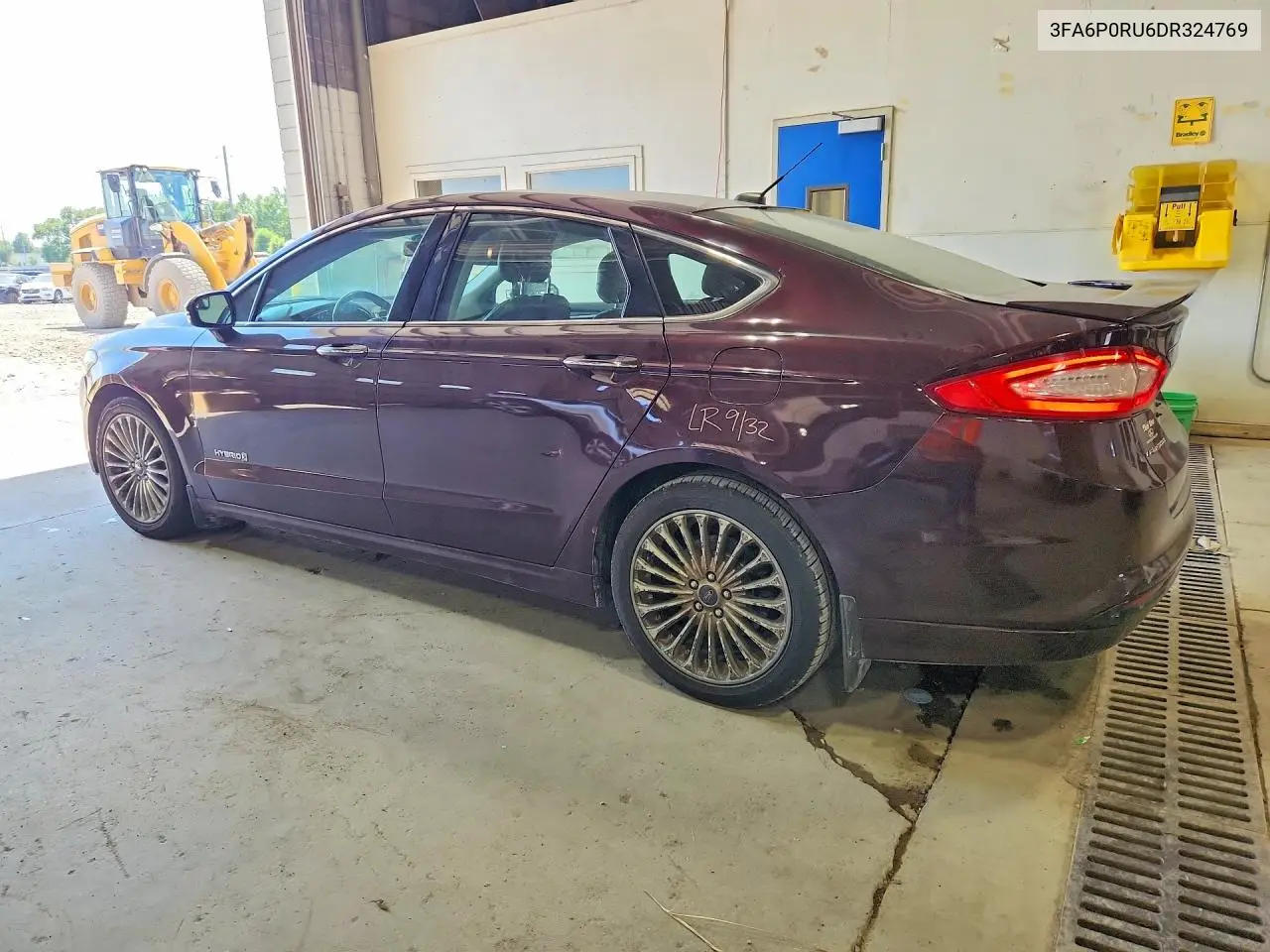 2013 Ford Fusion Titanium Hev VIN: 3FA6P0RU6DR324769 Lot: 61581586
