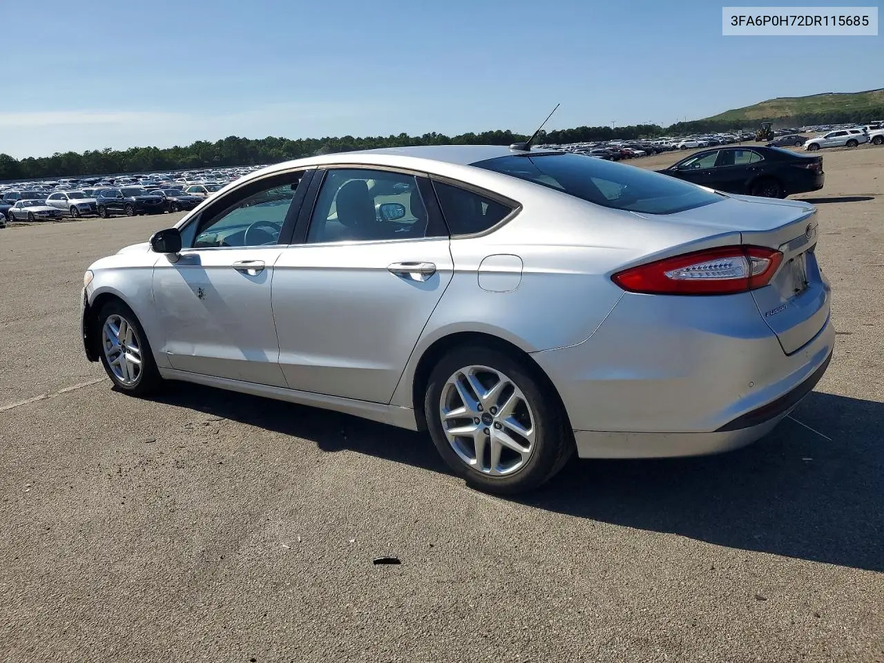 2013 Ford Fusion Se VIN: 3FA6P0H72DR115685 Lot: 61668186