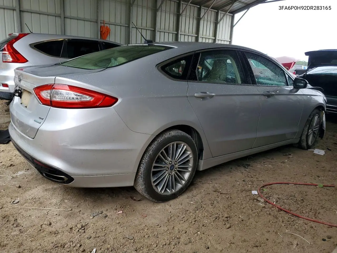 2013 Ford Fusion Se VIN: 3FA6P0H92DR283165 Lot: 61935496
