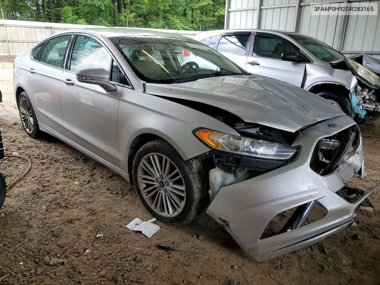 2013 Ford Fusion Se VIN: 3FA6P0H92DR283165 Lot: 61935496