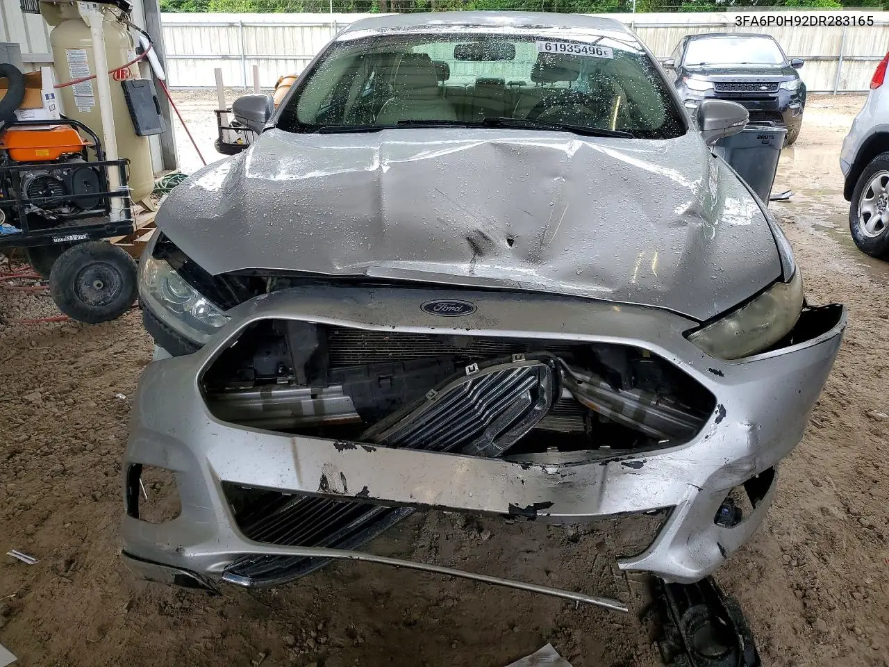 2013 Ford Fusion Se VIN: 3FA6P0H92DR283165 Lot: 61935496