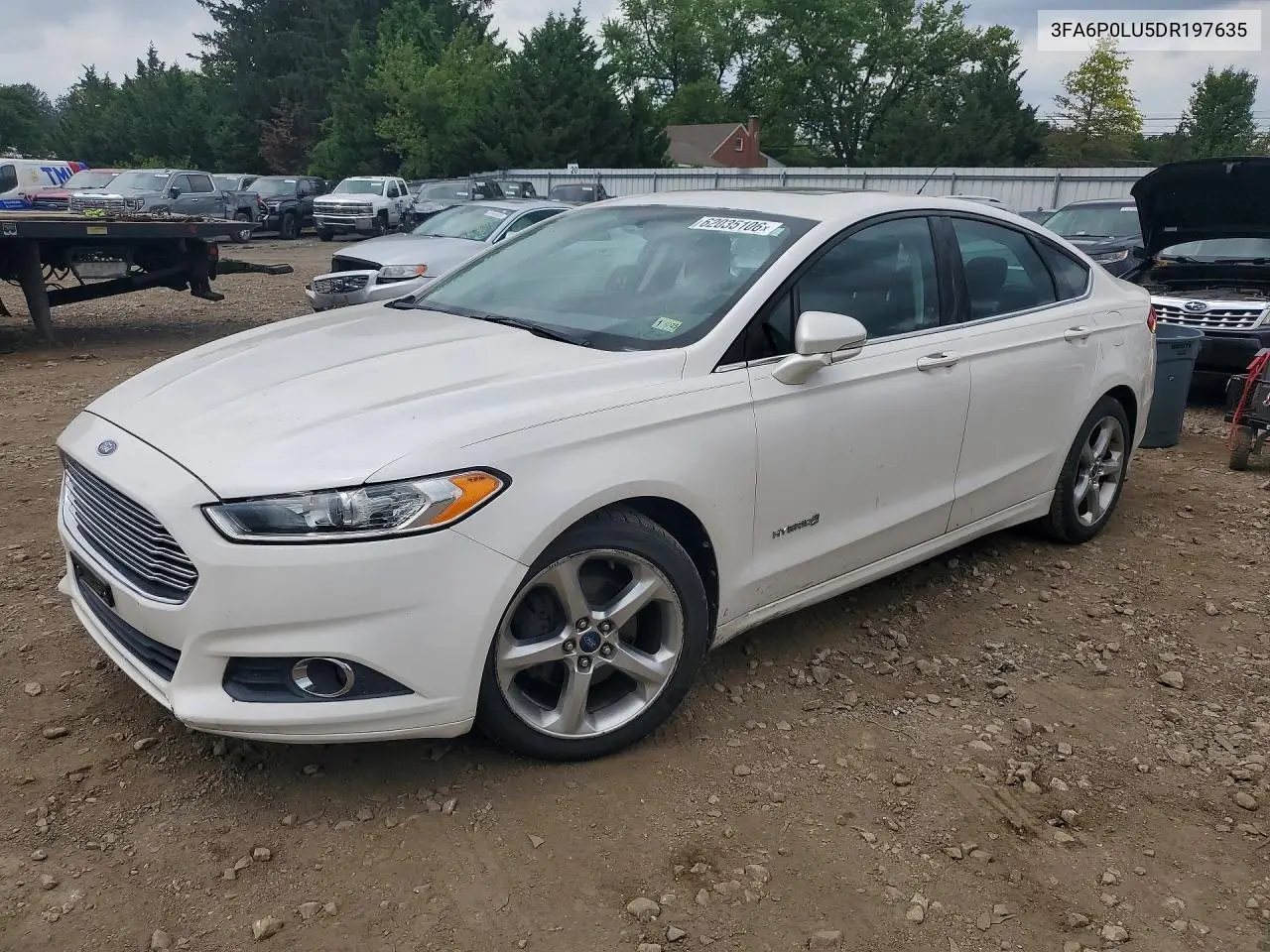 3FA6P0LU5DR197635 2013 Ford Fusion Se Hybrid