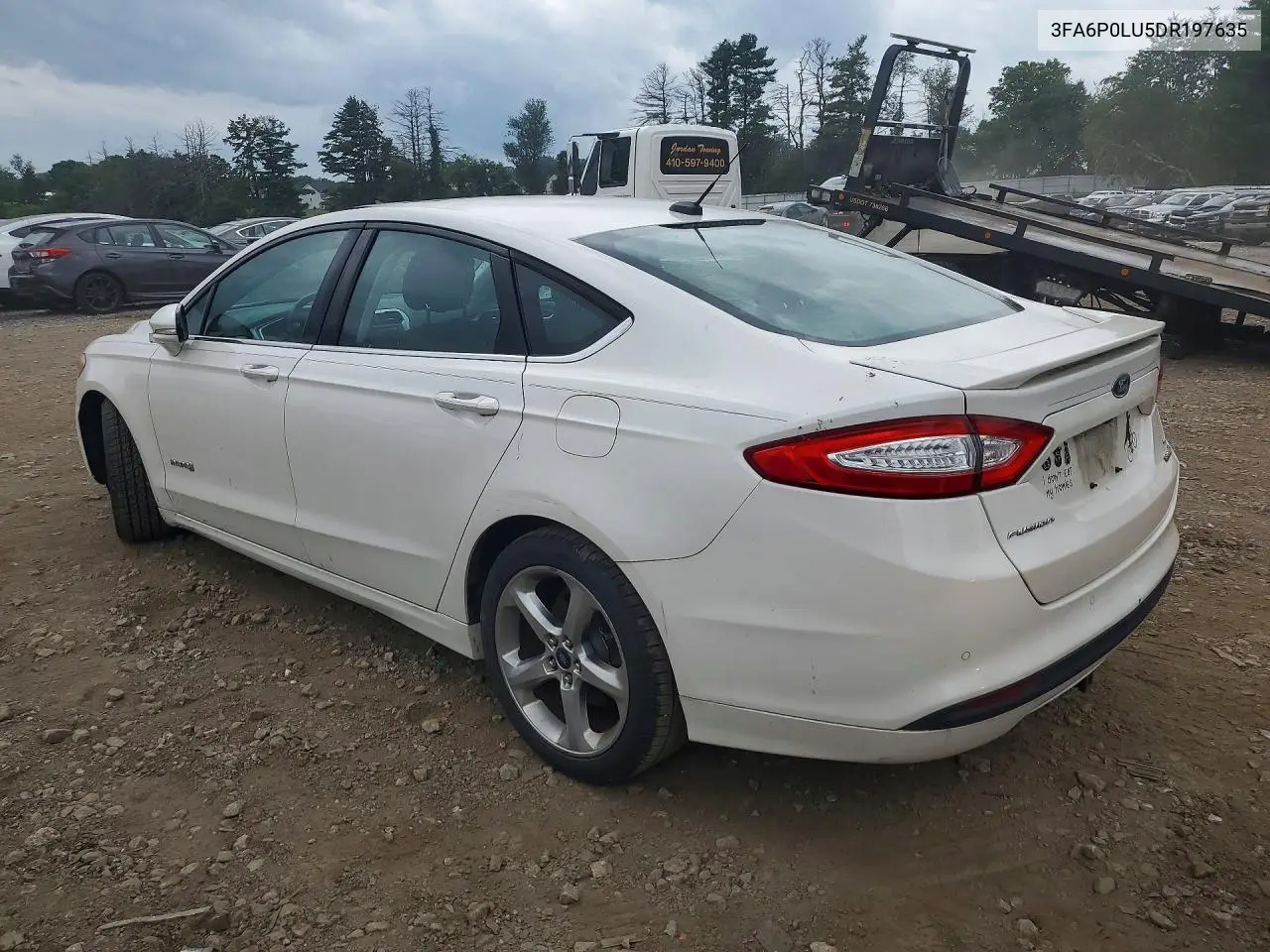 3FA6P0LU5DR197635 2013 Ford Fusion Se Hybrid
