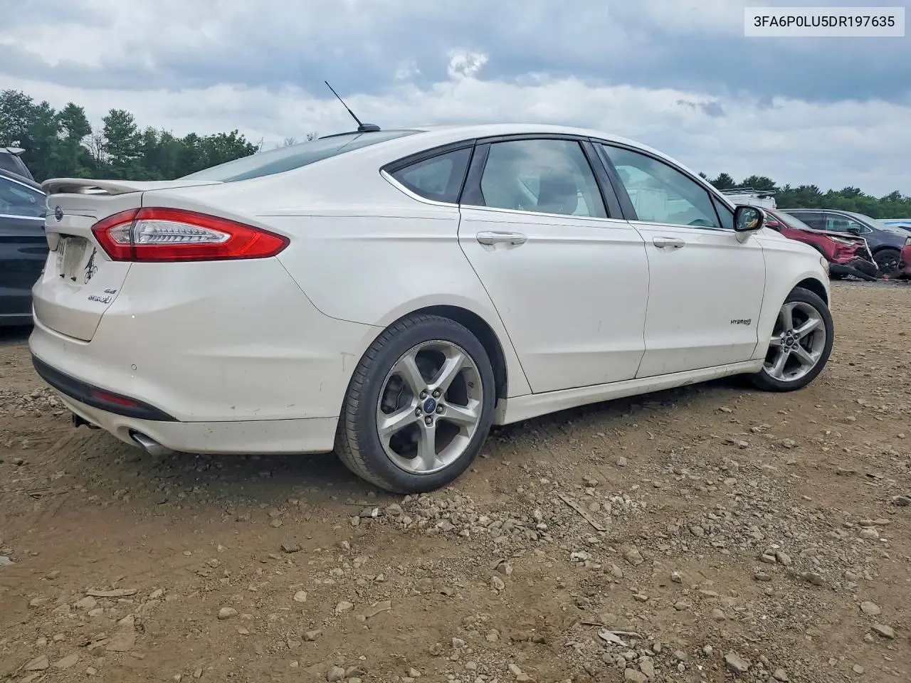 3FA6P0LU5DR197635 2013 Ford Fusion Se Hybrid