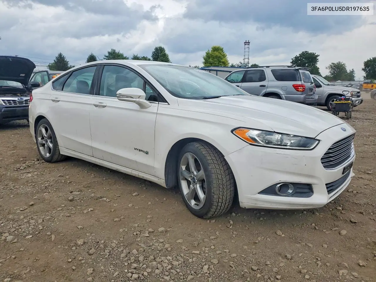 3FA6P0LU5DR197635 2013 Ford Fusion Se Hybrid