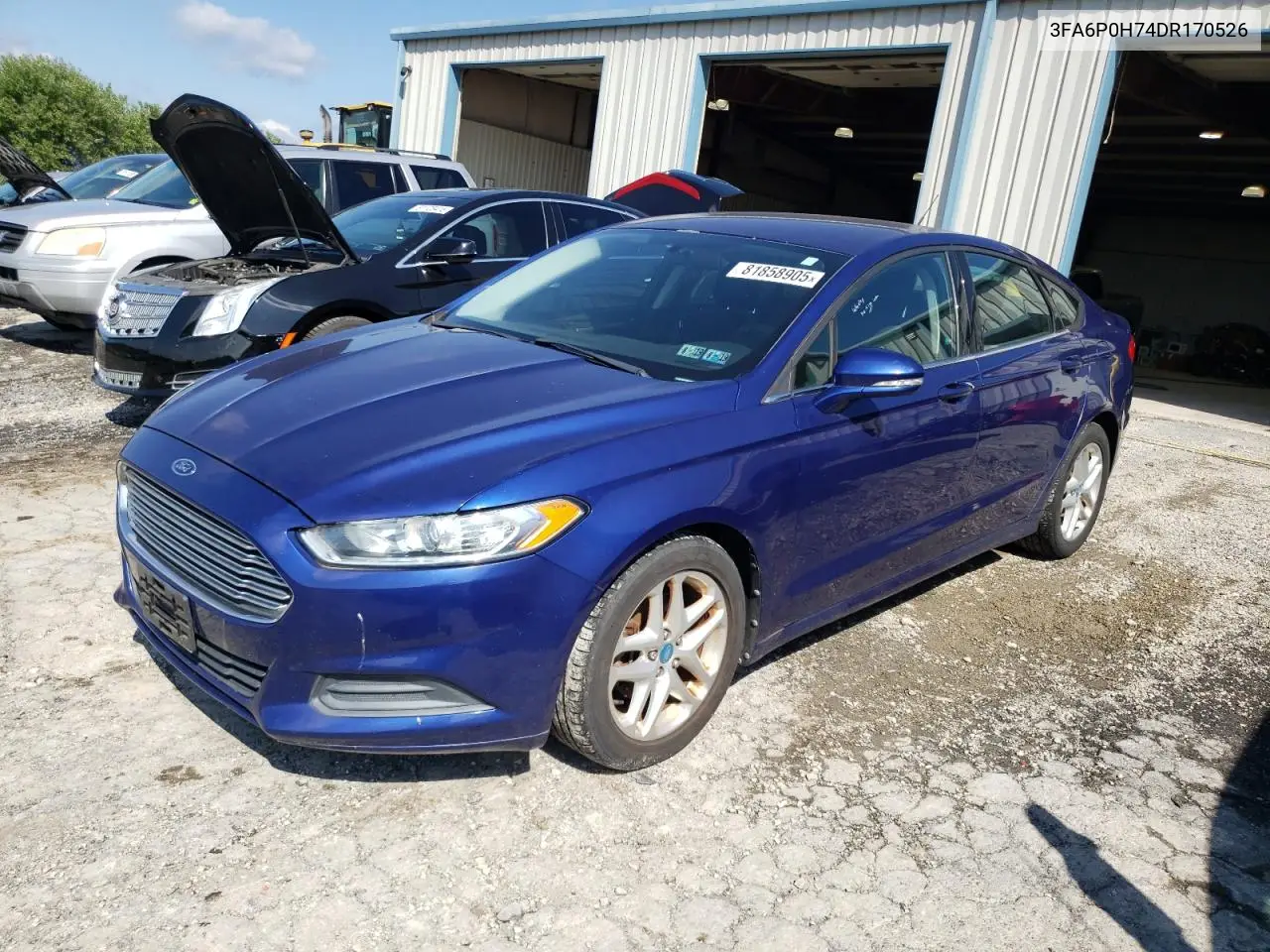 3FA6P0H74DR170526 2013 Ford Fusion Se
