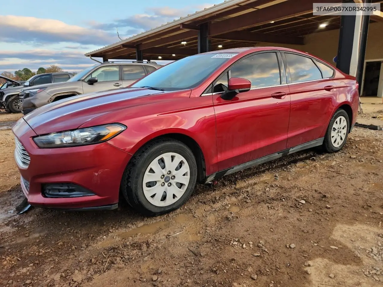 3FA6P0G7XDR342995 2013 Ford Fusion S