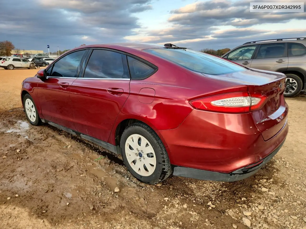 3FA6P0G7XDR342995 2013 Ford Fusion S